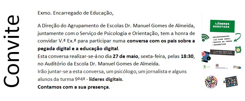 Convite evento aemga