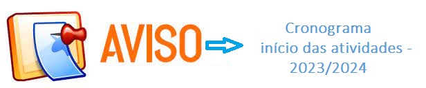 Cronograma início das atividades - 2023/2024