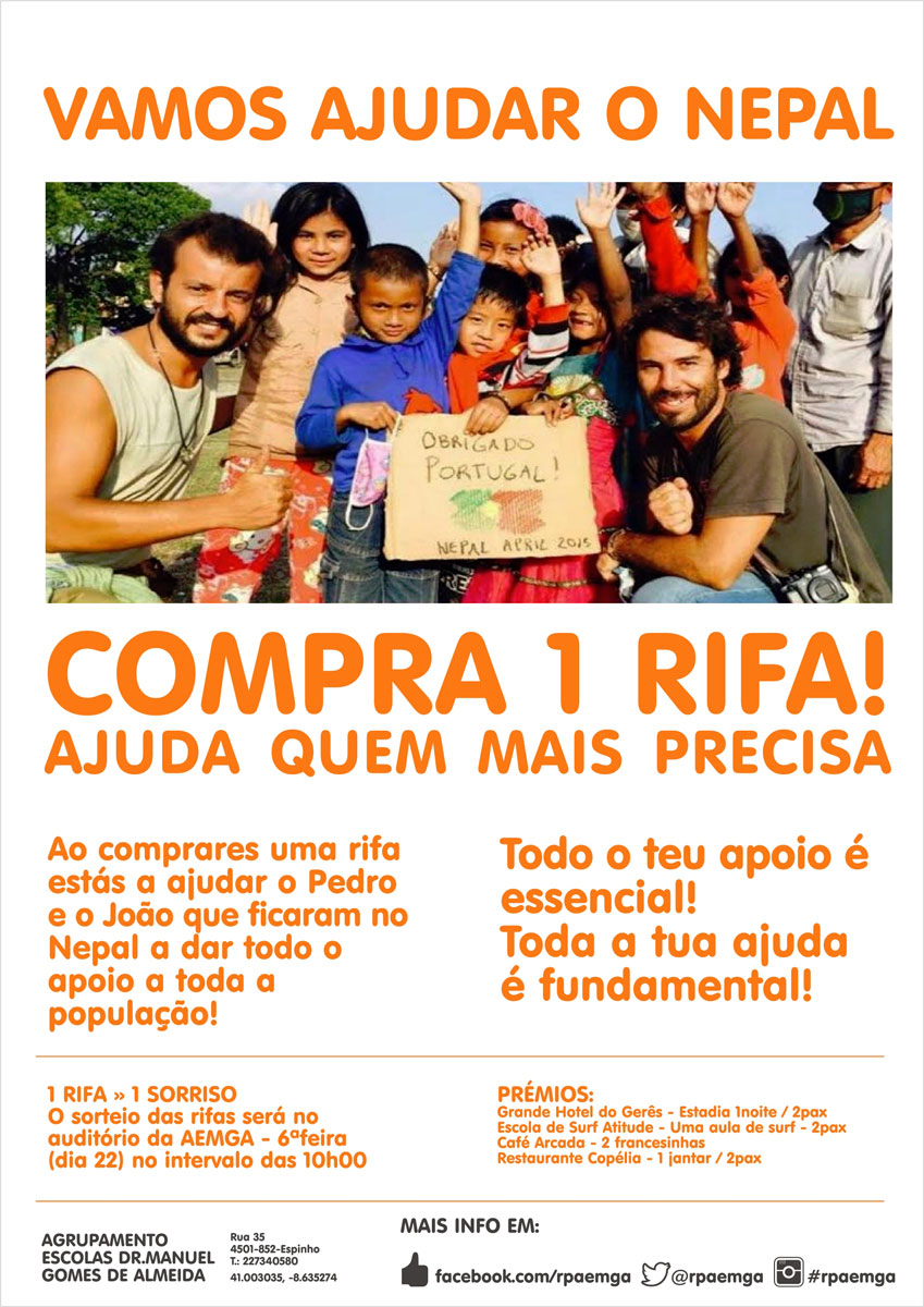 ajudar o Nepal