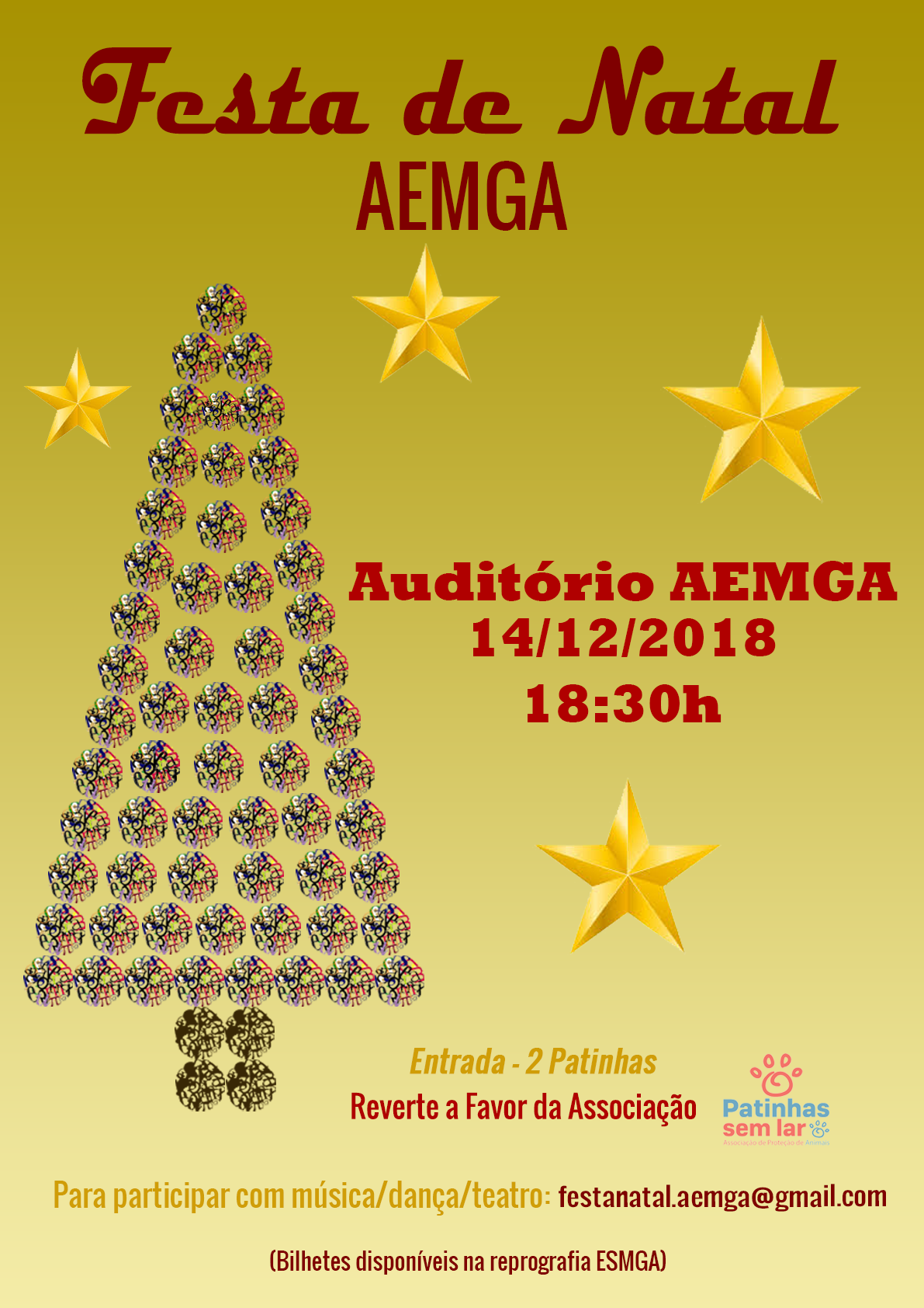festa de Natal - AEMGA