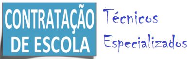 contratação escola