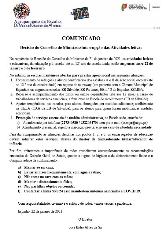 comunicado